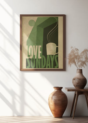 Art Prints of Love Sunday print