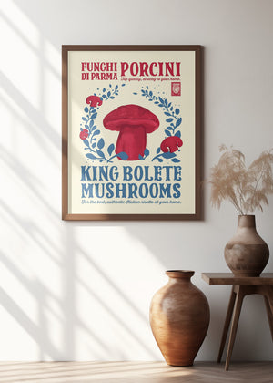 Art Prints of Porcini kitchen print