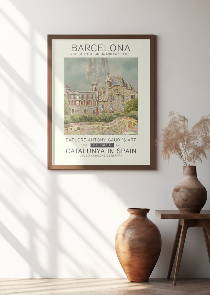 Barcelona print