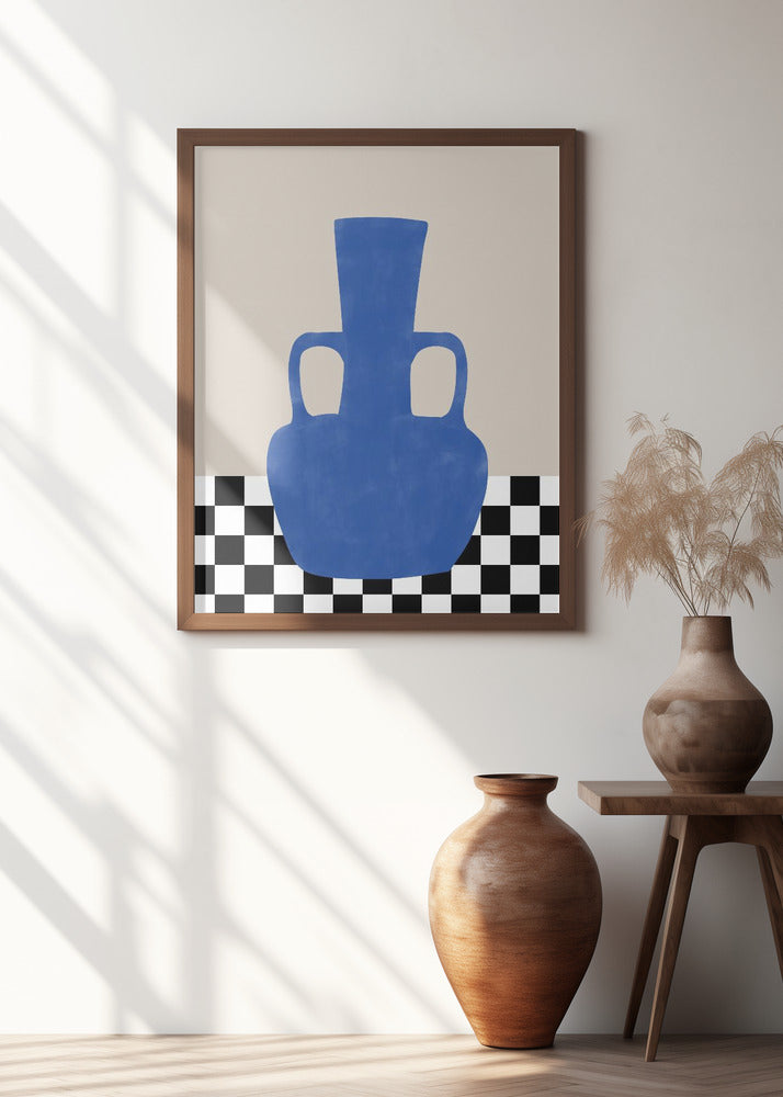 Azure Vase Chess Board
