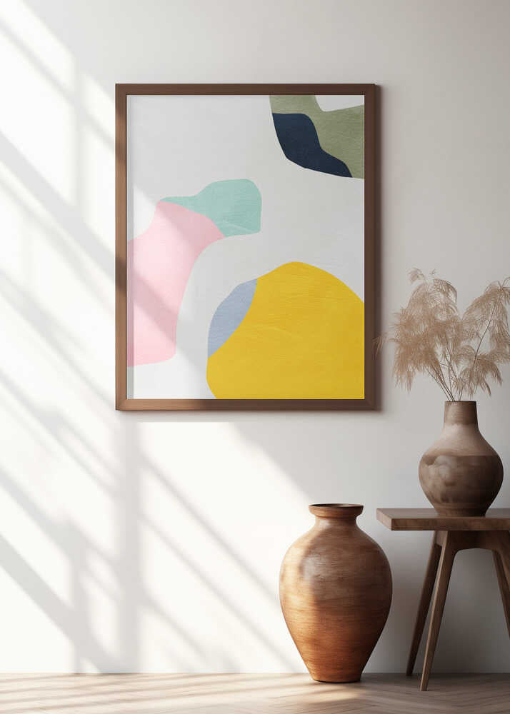 Pastel Minimal shapes