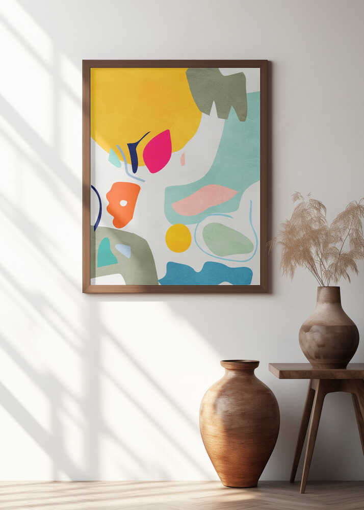 Landscape inspired cut out