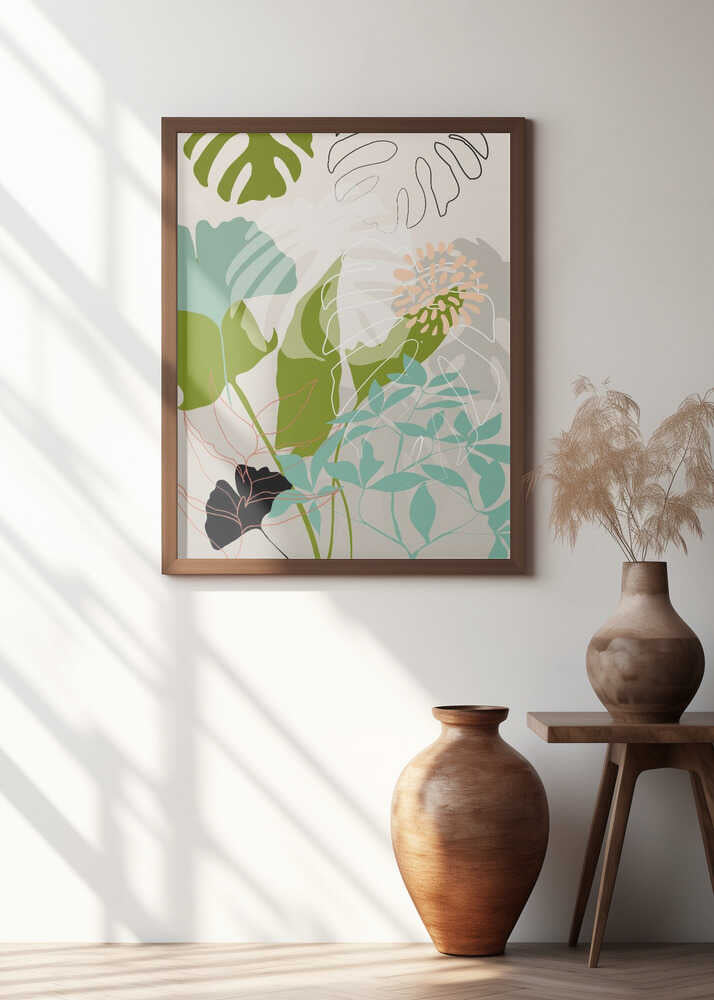 Leaves Line Boho3 Kopie