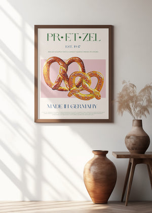Art Prints of Pretzel Print