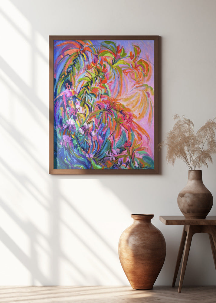 Radiant Floral Ballet