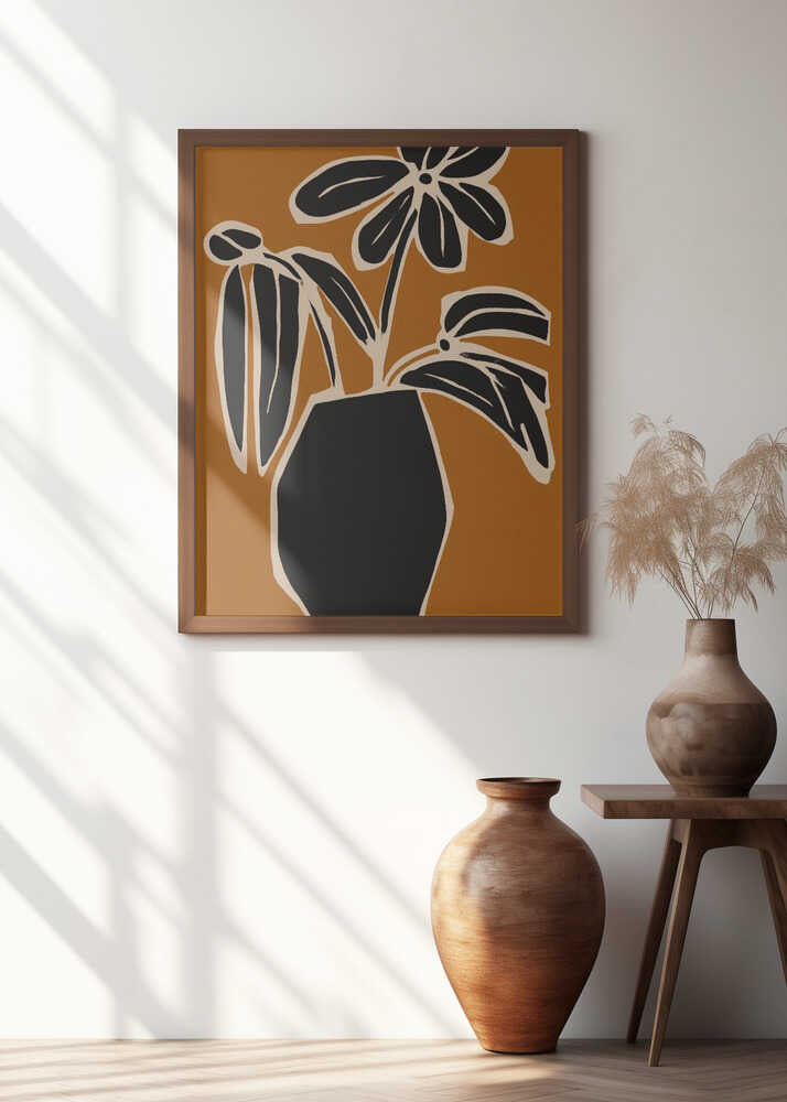 Ochre Still Life No 3