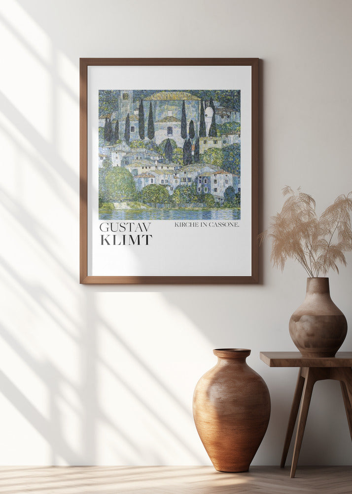 Kirche In Cassone (1913) Poster