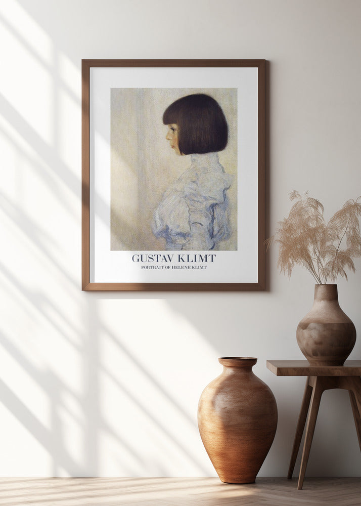 Portrait of Helene Klimt (1898) Poster