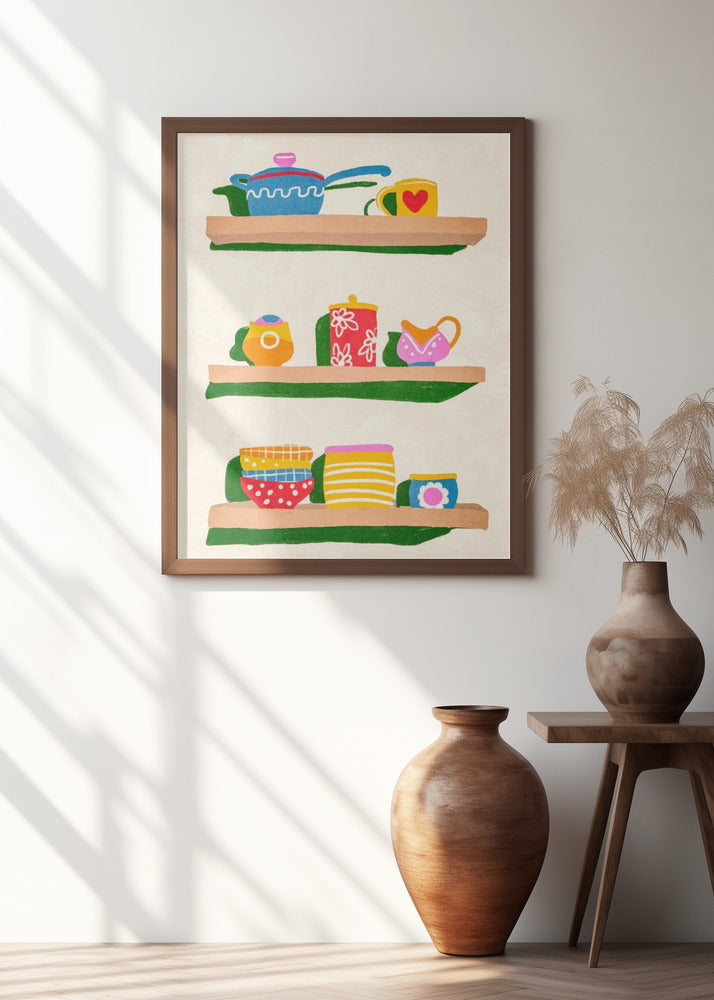 Art Prints of In the kitchen