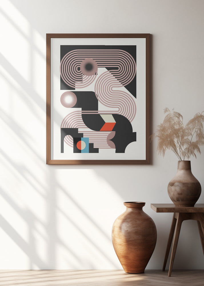 Geometric Shapes with Bold Lines