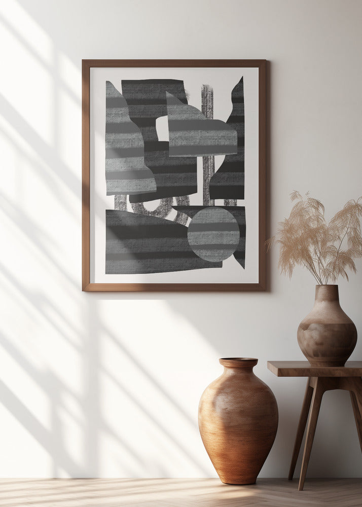 Abstract Stripe Minimal Collage 26