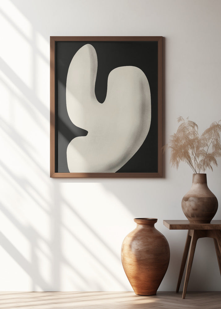 Abstract White Sculpture Y