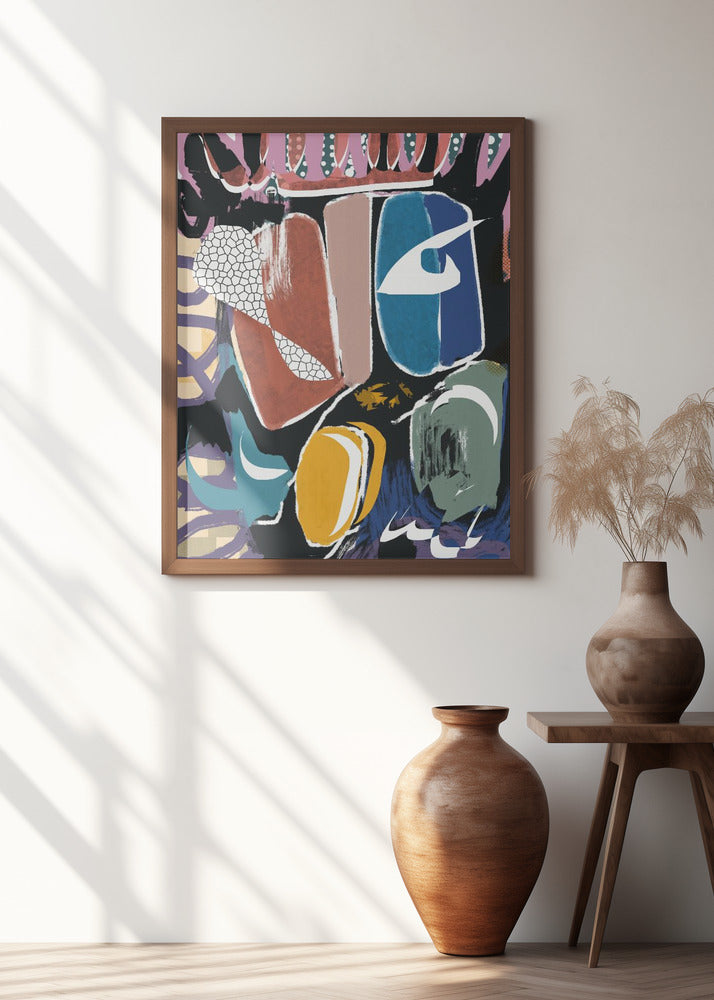 Playful Pebble Abstract