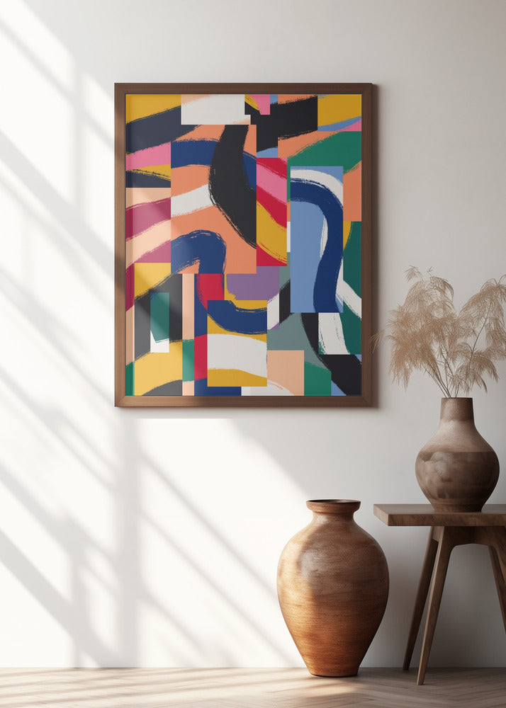 Shapes with Dynamic Brushstrokes