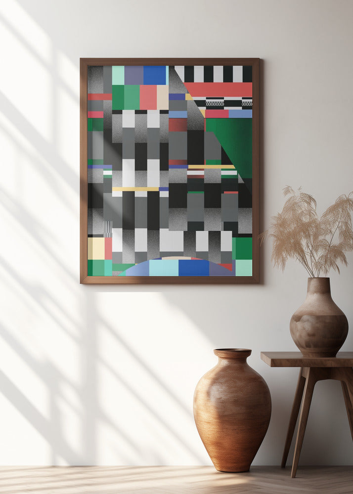 Glitch abstract artwork 01