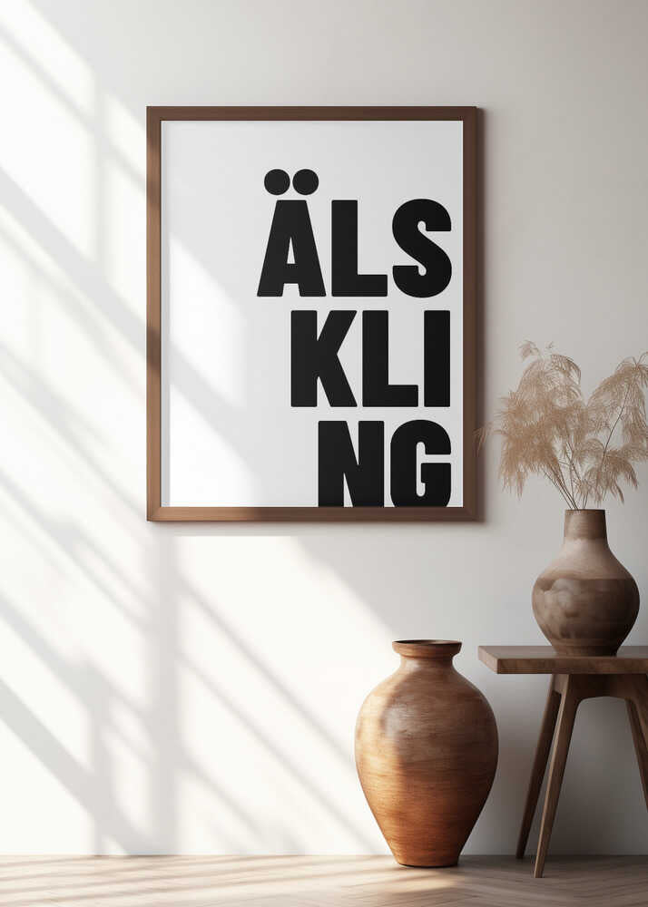 Bold Letters of Love