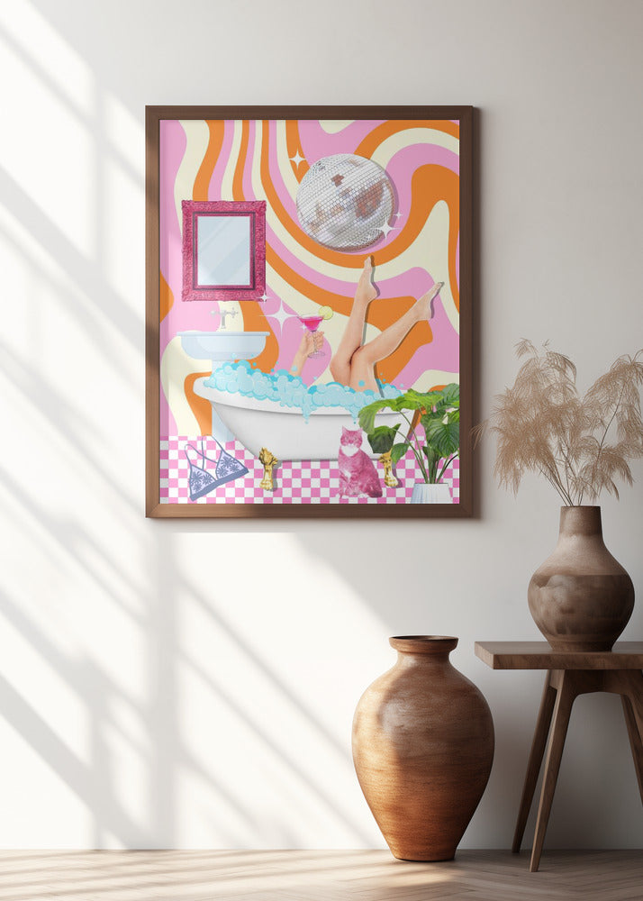 Groovy Bathtub Bliss