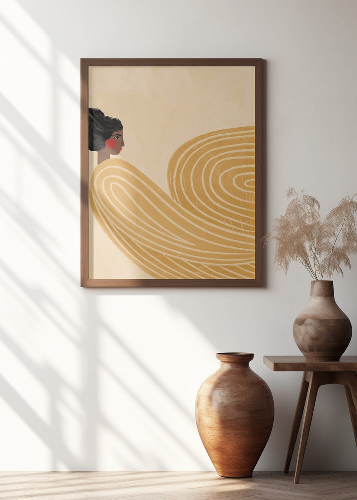 The Woman With the Yellow Stripes