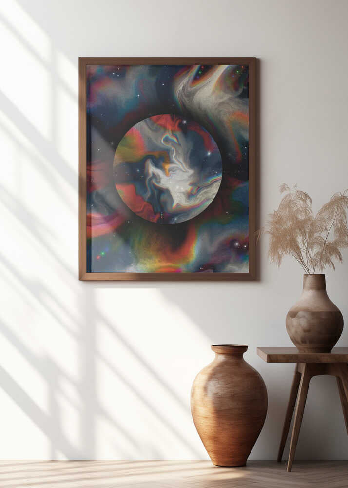 Cosmic Black Hole Planet