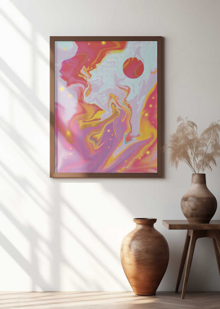 Molten Mars Red Plant