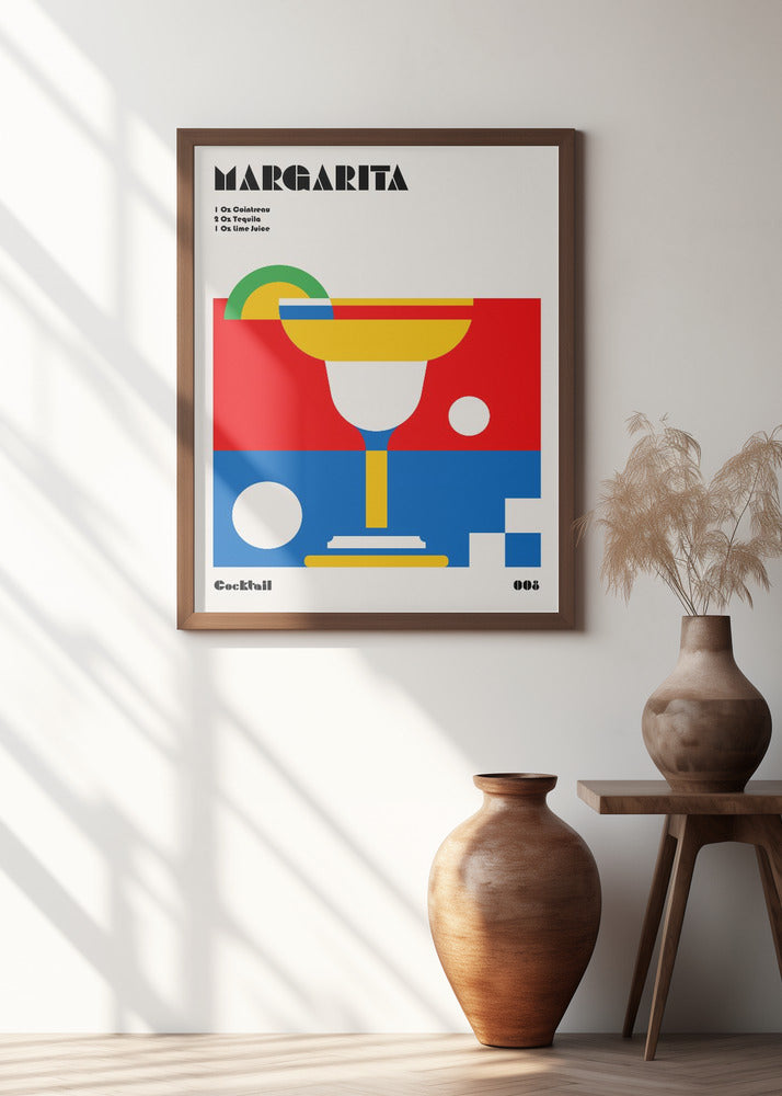 Art Prints of Margarita Bauhaus Cocktail