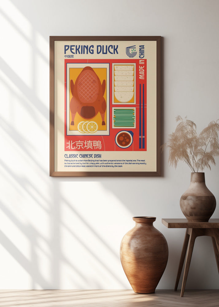 Art Prints of Peking Duck Japanese Food Print