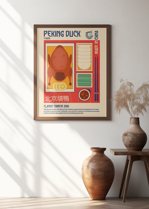 Art Prints of Peking Duck Japanese Food Print