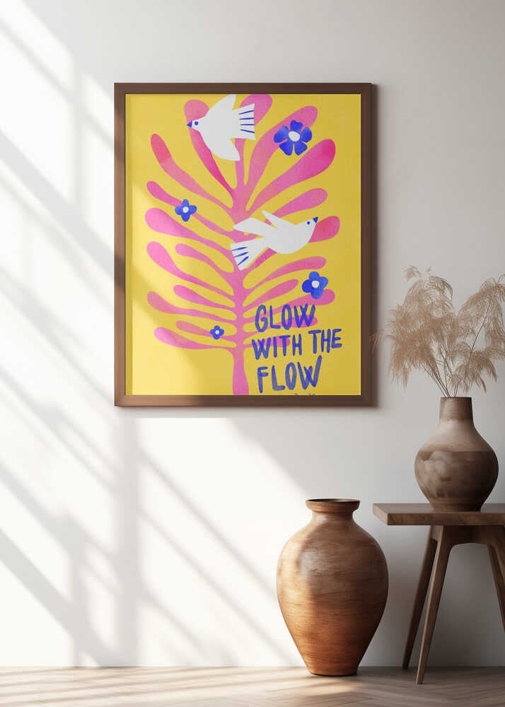 Birds - Glow with the Flow pink