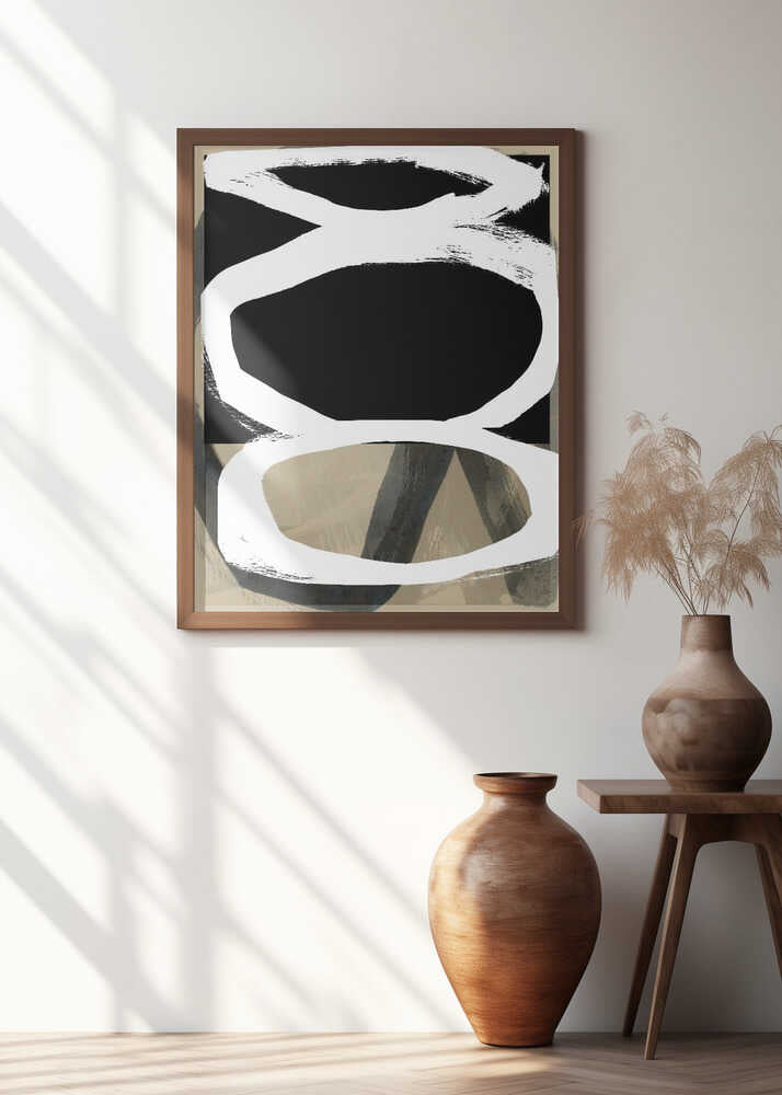 Bold Black On White No4