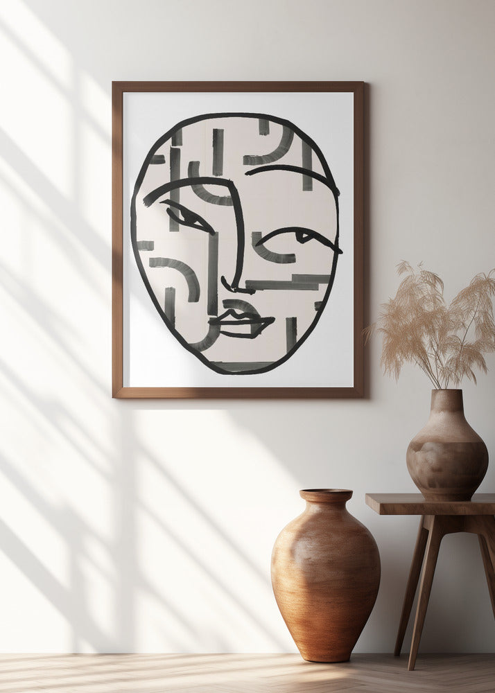 Art Prints of Pattern Head 3