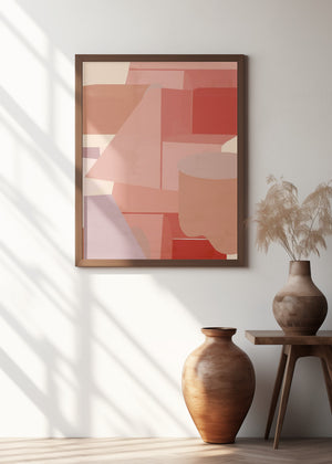 Art Prints of Velvety Shapes 1