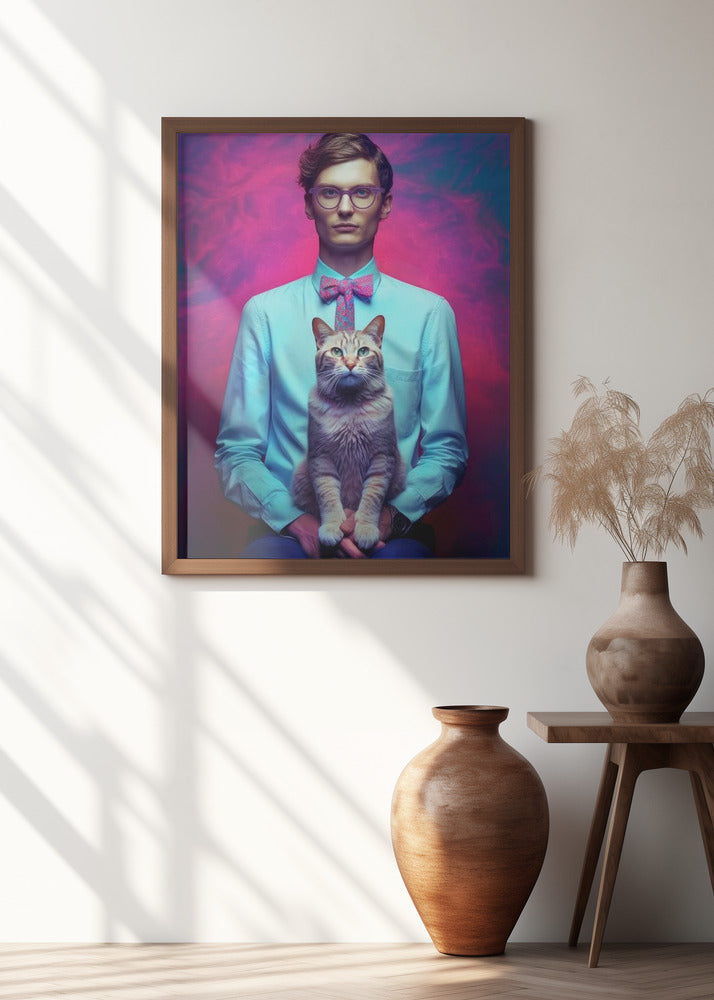 Man With A Cat
