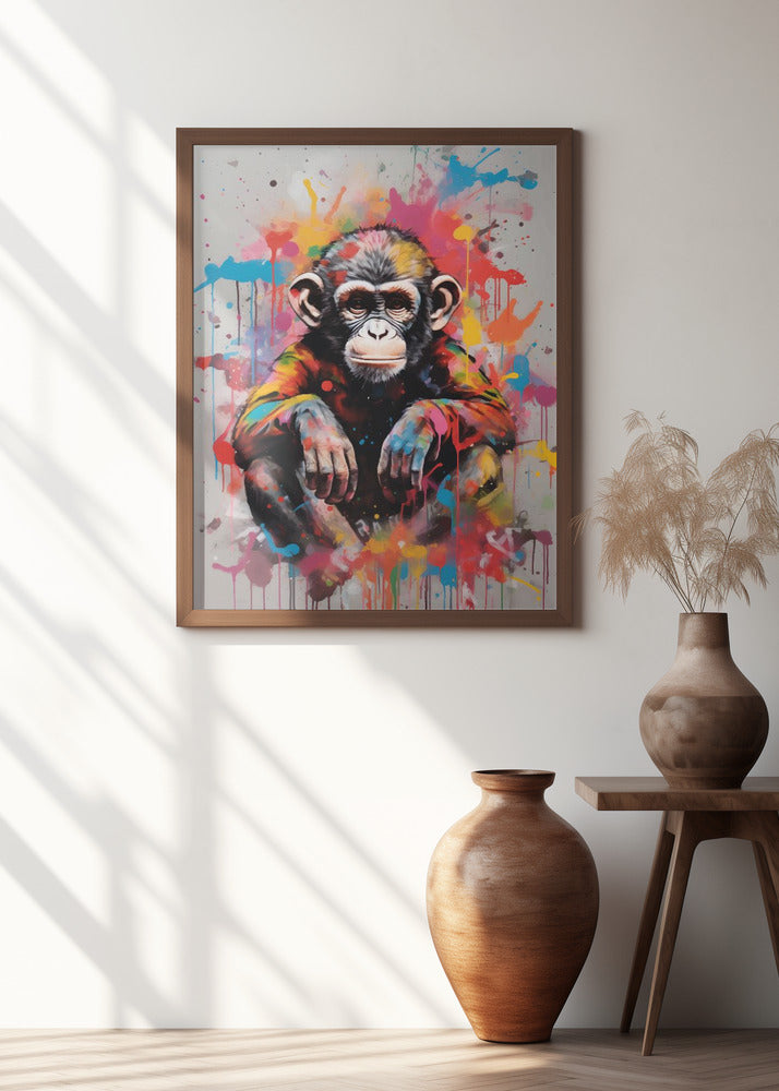 Monkey Pop Art