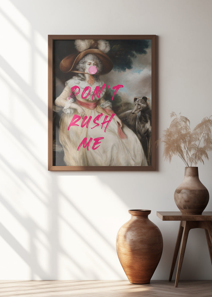 Don't Ruch Me / Altered Bubble Gum Collage