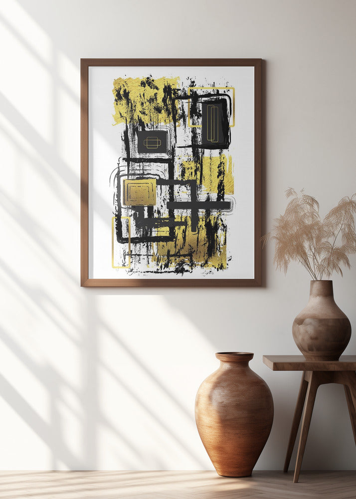 Art Prints of ABSTRACT ART Construction Plan