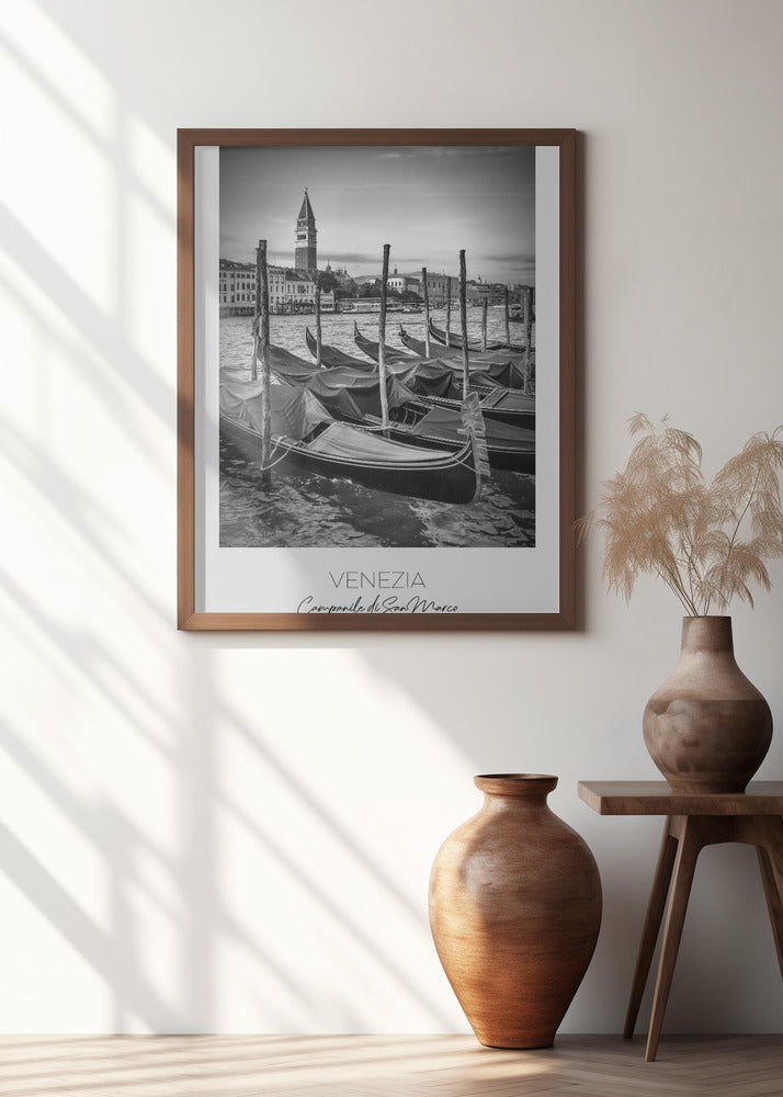 Art Prints of In focus: VENICE Grand Canal and St Mark's Campanile