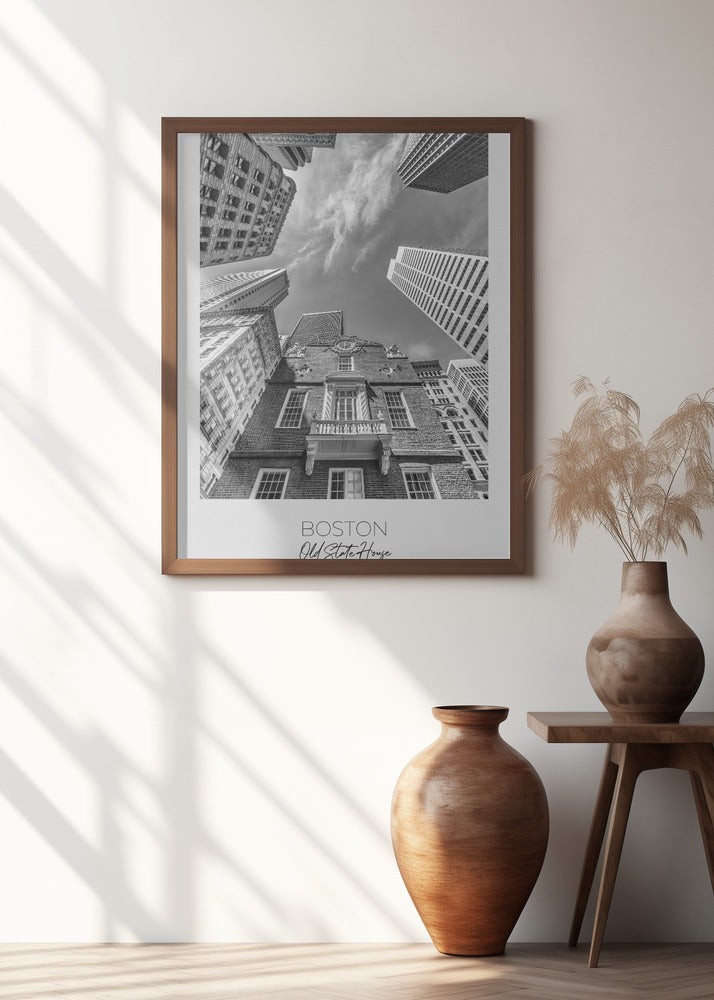 Art Prints of In focus: BOSTON Old State House