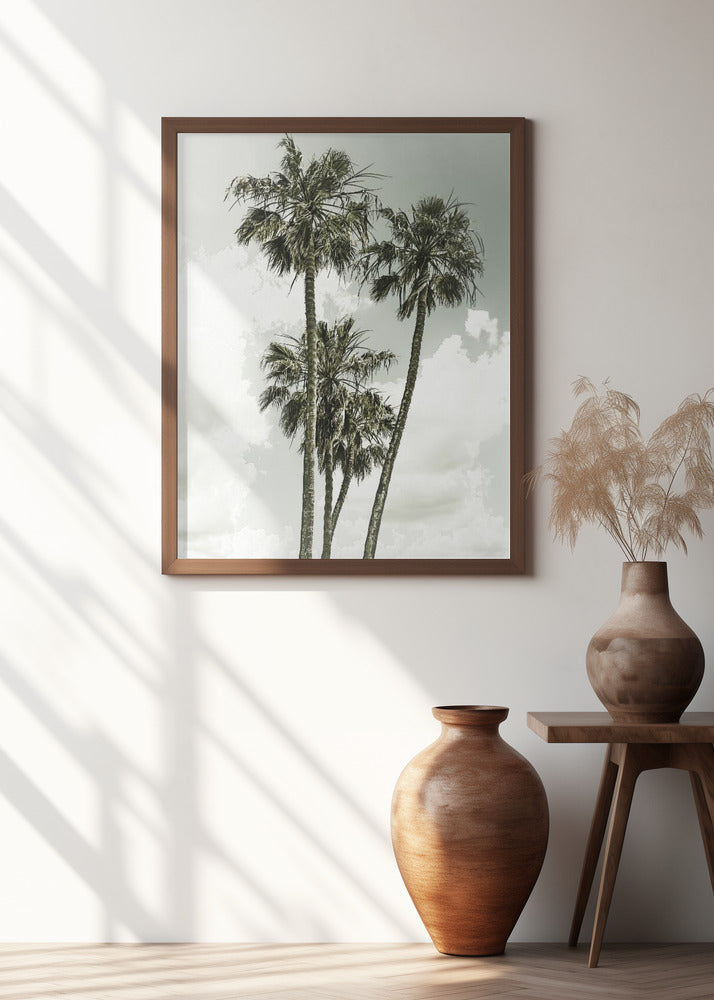 Palm Trees and sky | Vintage