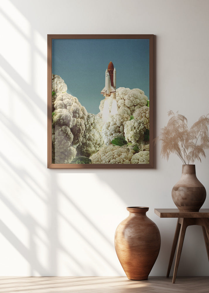 Houston we have cauliflower - Rocket take-off