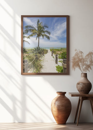 Art Prints of Path to the beach