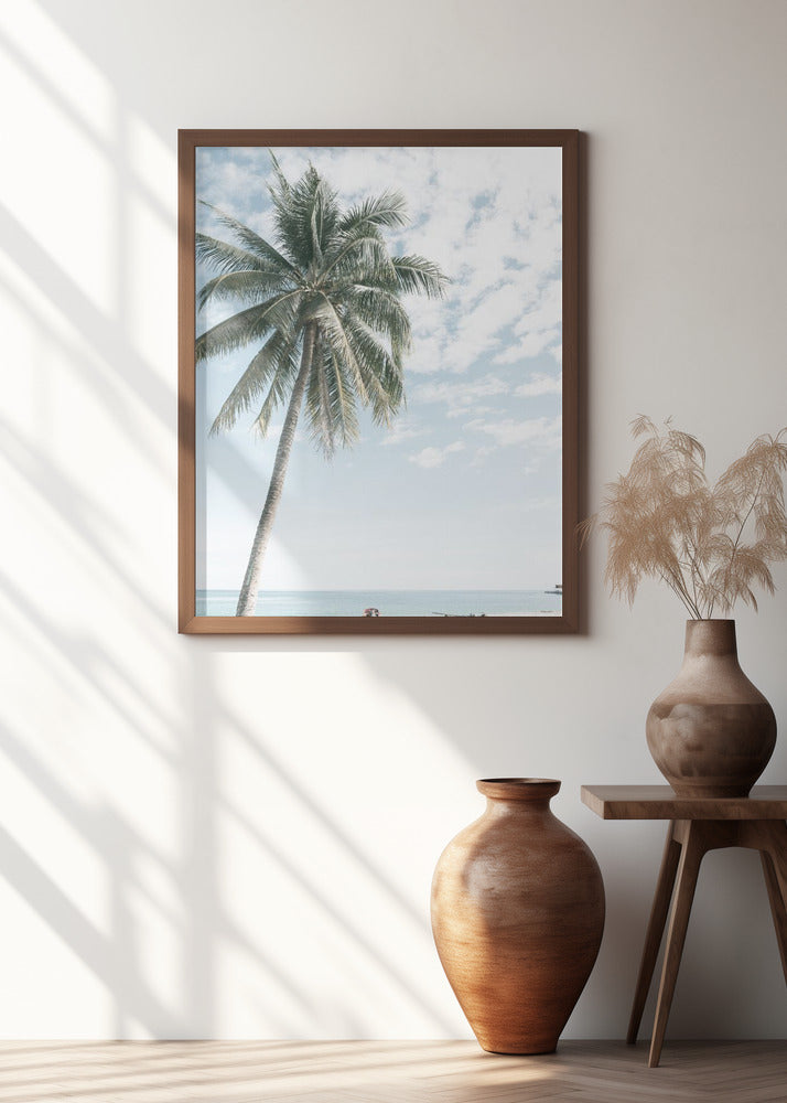 Palm tree at the beach 2