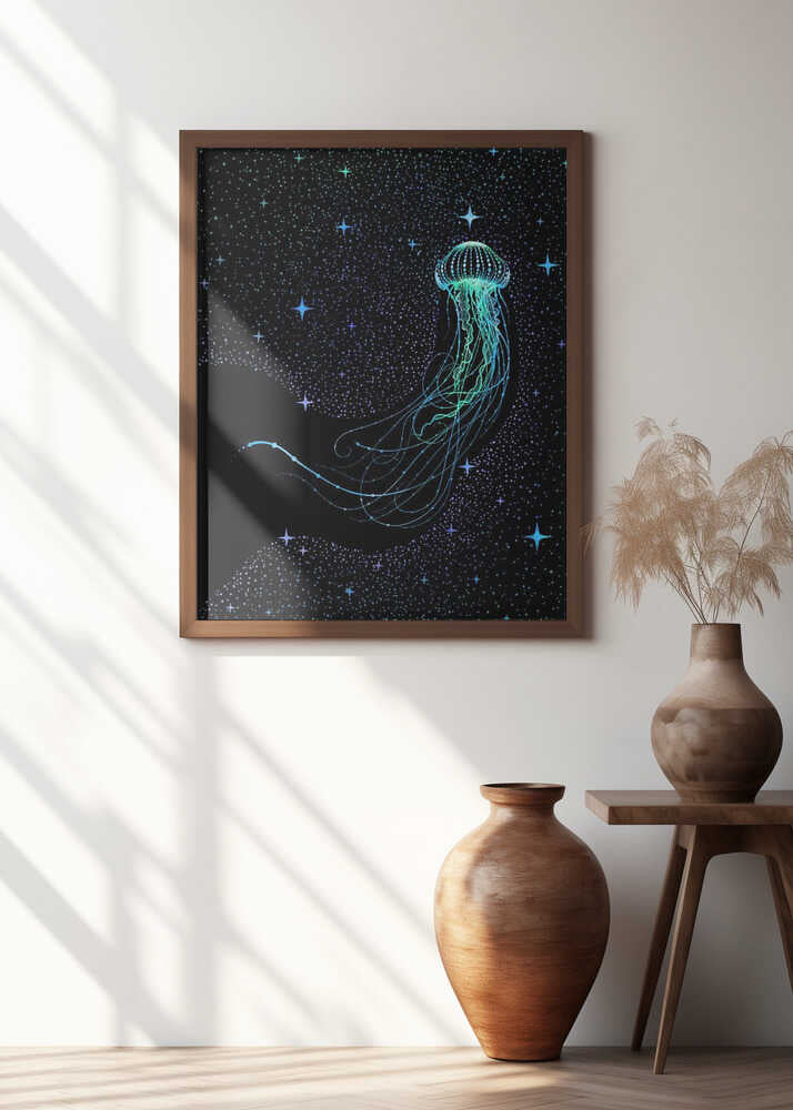 Starry Jellyfish Colored