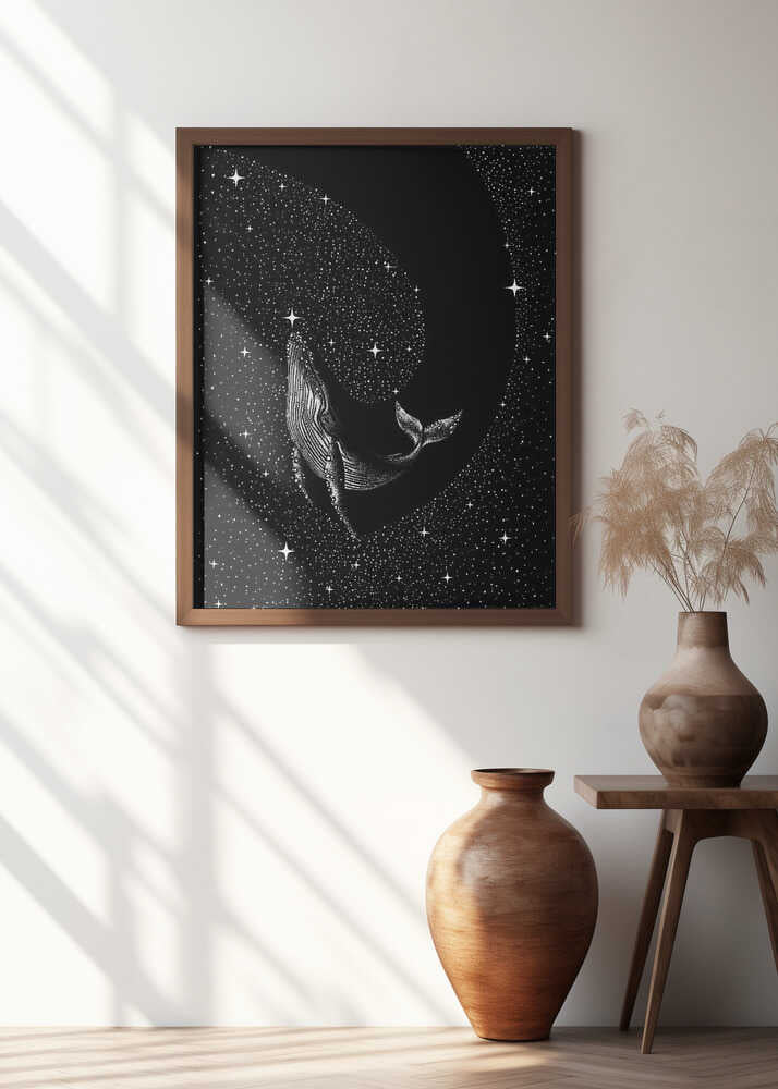 Starry whale (Black Version)