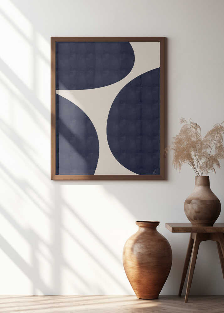 Blue Abstract Shapes