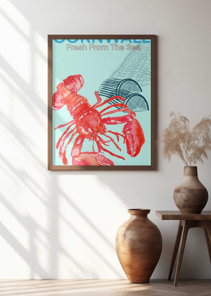 Cornwall Fresh From the Sea Poster