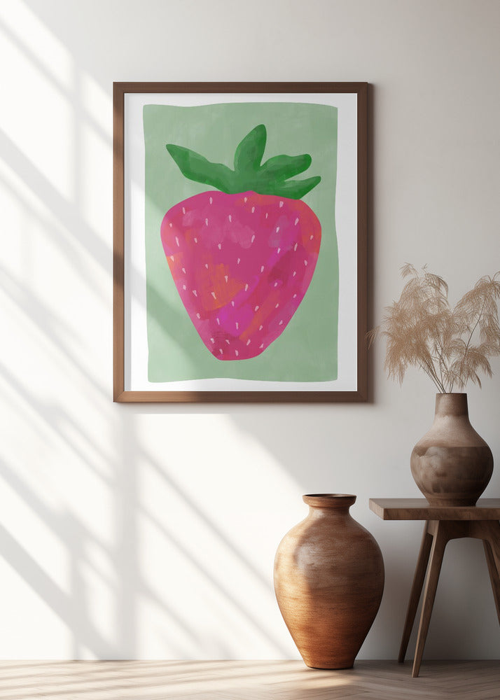 Vibrant strawberry