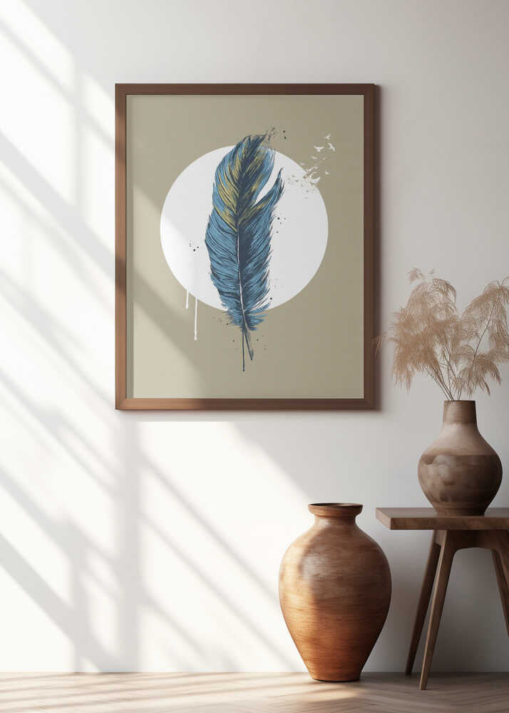 Feather In a Circle II
