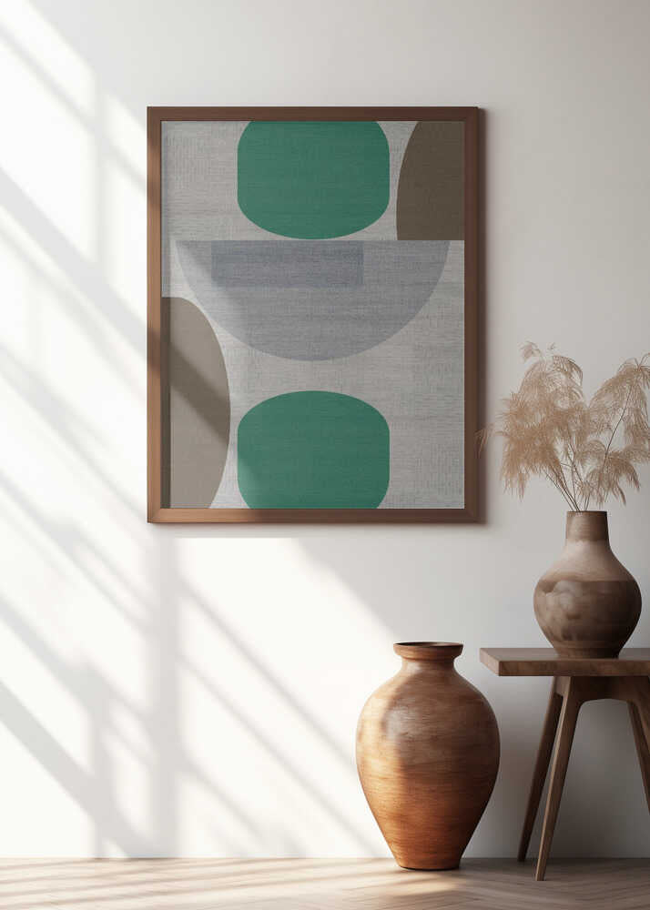 Woven Green Brown Grey 1