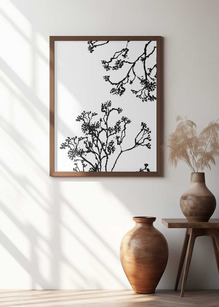 Blossom Trees Silhouette