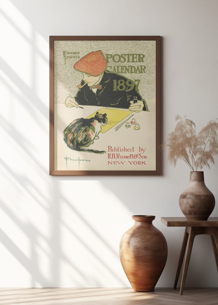 Edward Penfield Self Portrait